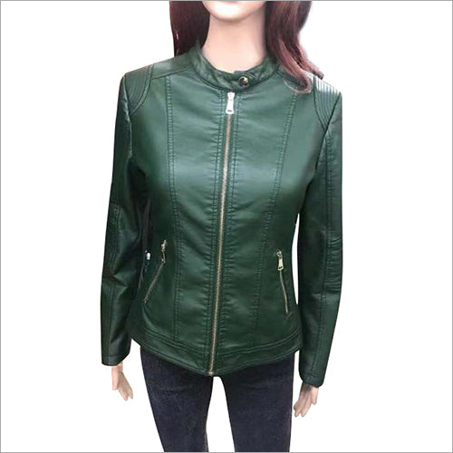 Faux Lather jacket women